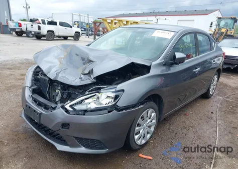 2017 Nissan Sentra Sv z USA, uszkodzony, nr VIN 3N1AB7AP6HL702358